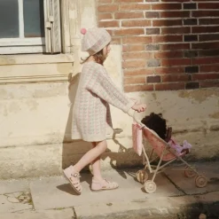 Poussette pour poupée Lacy Pink|Konges Slojd