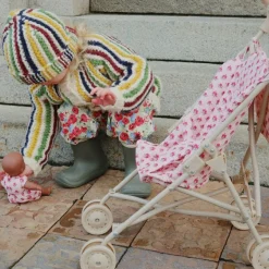 Outlet Konges Slojd Poussette pour poupée Rosie Rose