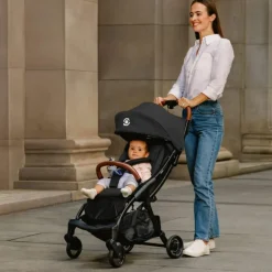 Poussette Stroll Lite Noir Onyx|Globber Clearance