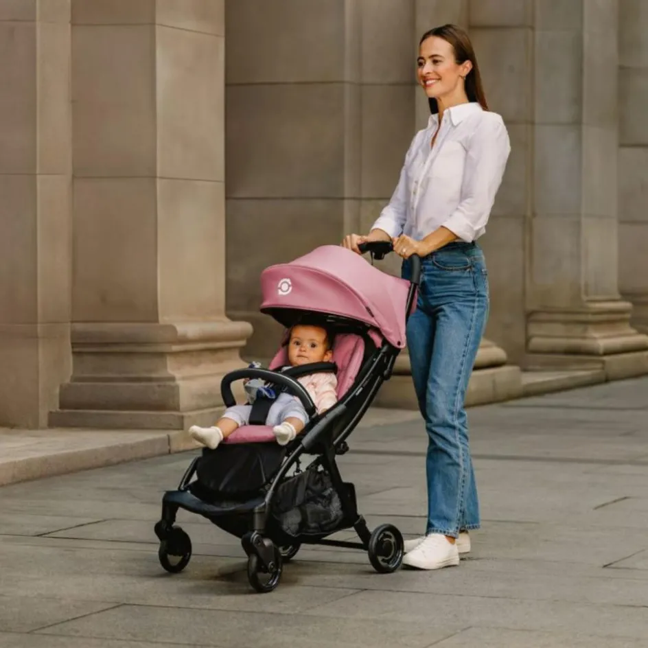 Poussette Stroll Lite Pastel Rose|Globber