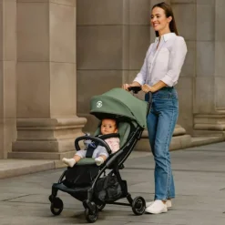 Poussette Stroll Lite Vert Olive|Globber Best