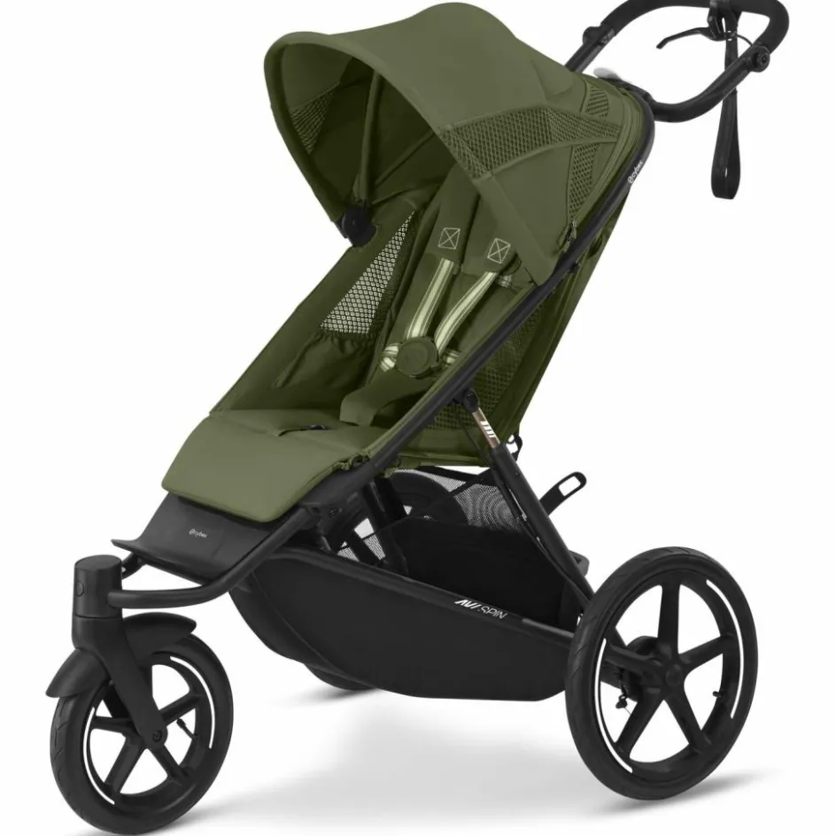 Poussette tout-terrain AVI SPIN Moss Green|Cybex Clearance