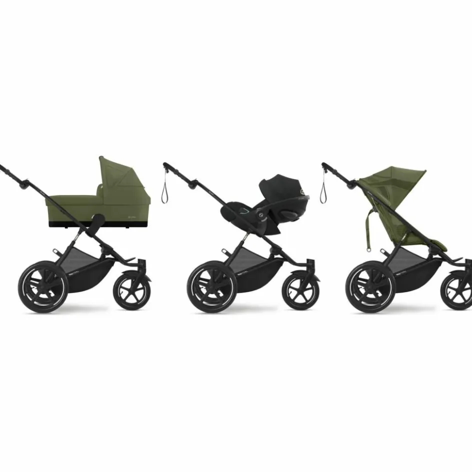 Poussette tout-terrain AVI SPIN Moss Green|Cybex Clearance