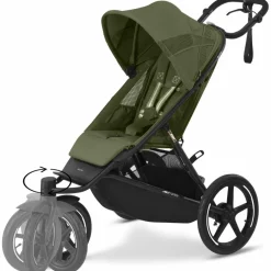 Poussette tout-terrain AVI SPIN Moss Green|Cybex Clearance