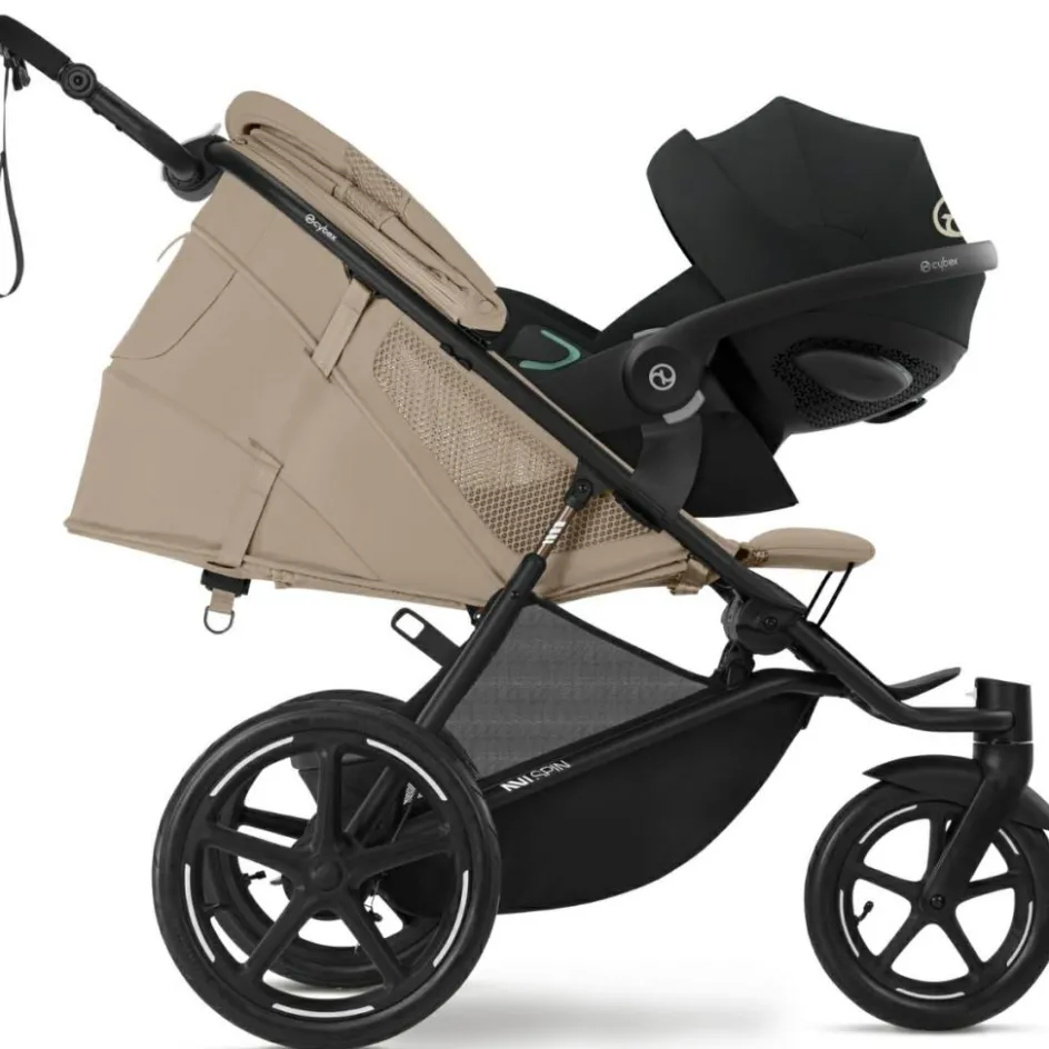 Poussette tout-terrain AVI SPIN Almond Beige|Cybex Clearance