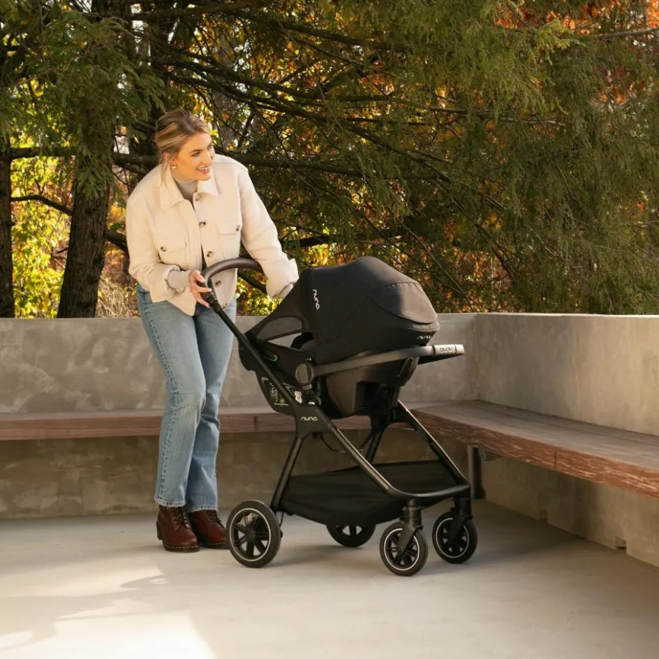 Poussette TRIV NEXT Caviar effet cuir chocolat|Nuna Best