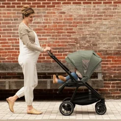 Discount Nuna Poussette TRIV NEXT Pine effet cuir café
