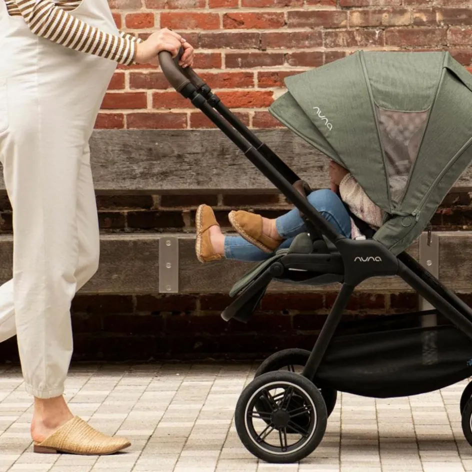 Discount Nuna Poussette TRIV NEXT Pine effet cuir café