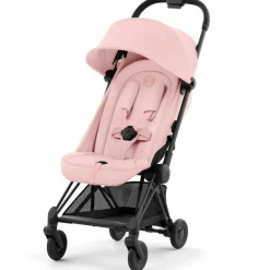 Best Cybex Poussette ultra-compacte COYA Matt Black Peach Pink