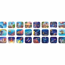 Projecteur à histoire Kidyslide bleu|KIDYWOLF Best