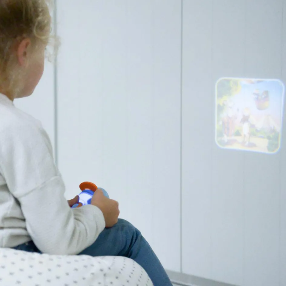 Projecteur à histoire Kidyslide bleu|KIDYWOLF Best