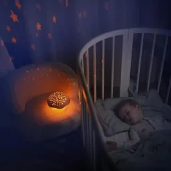 New Pabobo Projecteur d'étoiles Champignon rose