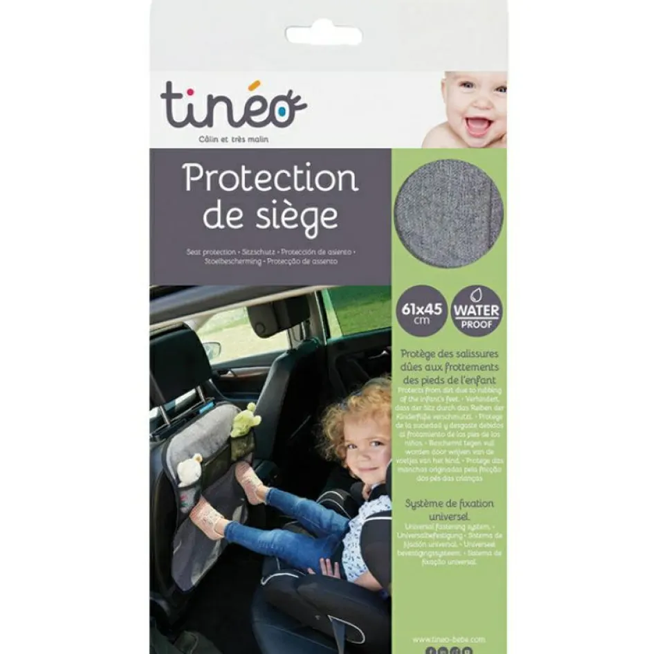 Protection de dossier avec poche voiture imperméable|Tinéo New