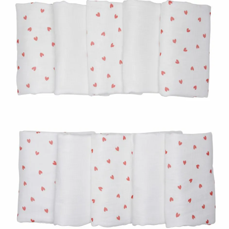 BB & Co Protège barreaux Mon petit cœur (pour lits 60x120 et 70x140 cm)