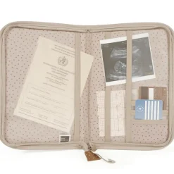 Protège carnet de santé à pois Poppy Cannelle|Walking Mum Hot