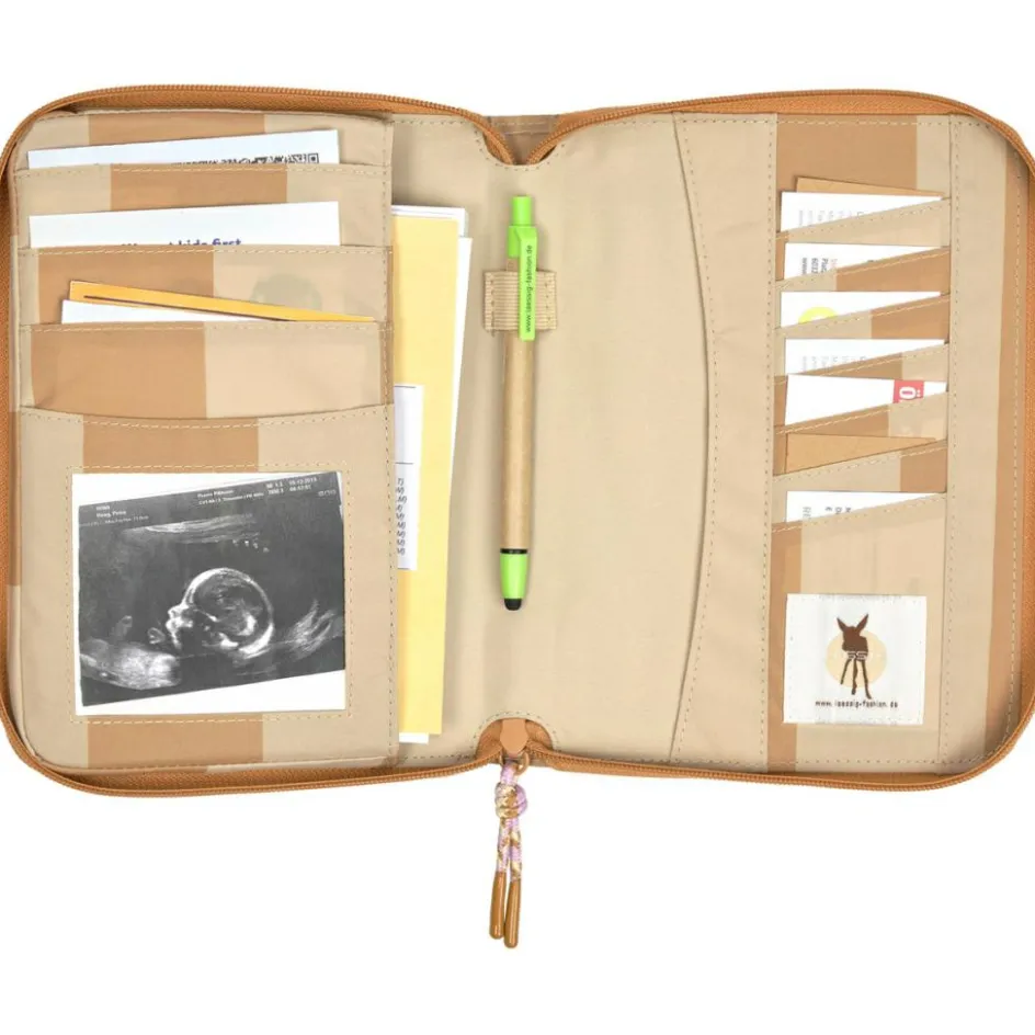 Clearance Lässig Protège carnet de santé beige camel