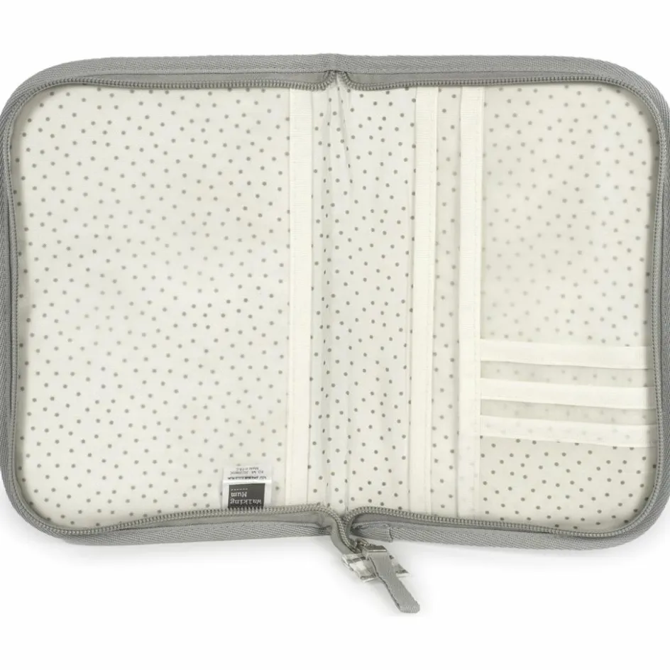 Hot Walking Mum Protège carnet de santé Botton Rayures