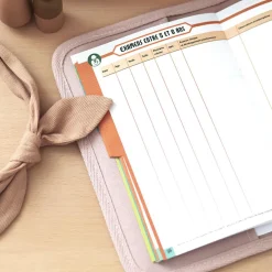 Protège carnet de santé Canvas rose poudré|Béaba Best