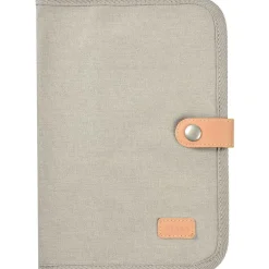 Outlet Béaba Protège carnet de santé Canvas gris perle