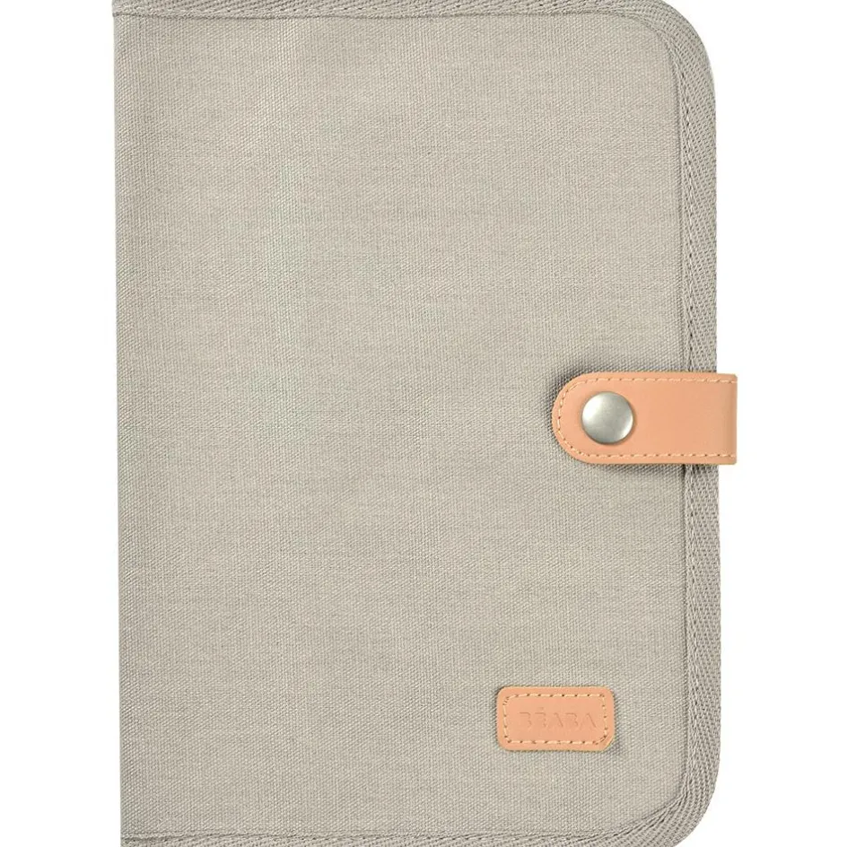 Outlet Béaba Protège carnet de santé Canvas gris perle