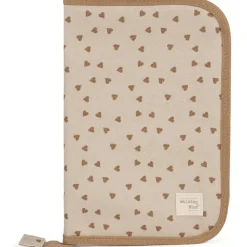 Protège carnet de santé coeurs Poppy Cannelle|Walking Mum Sale
