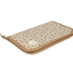Protège carnet de santé coeurs Poppy Cannelle|Walking Mum Sale