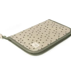 Protège carnet de santé coeurs Poppy Mousse|Walking Mum Online