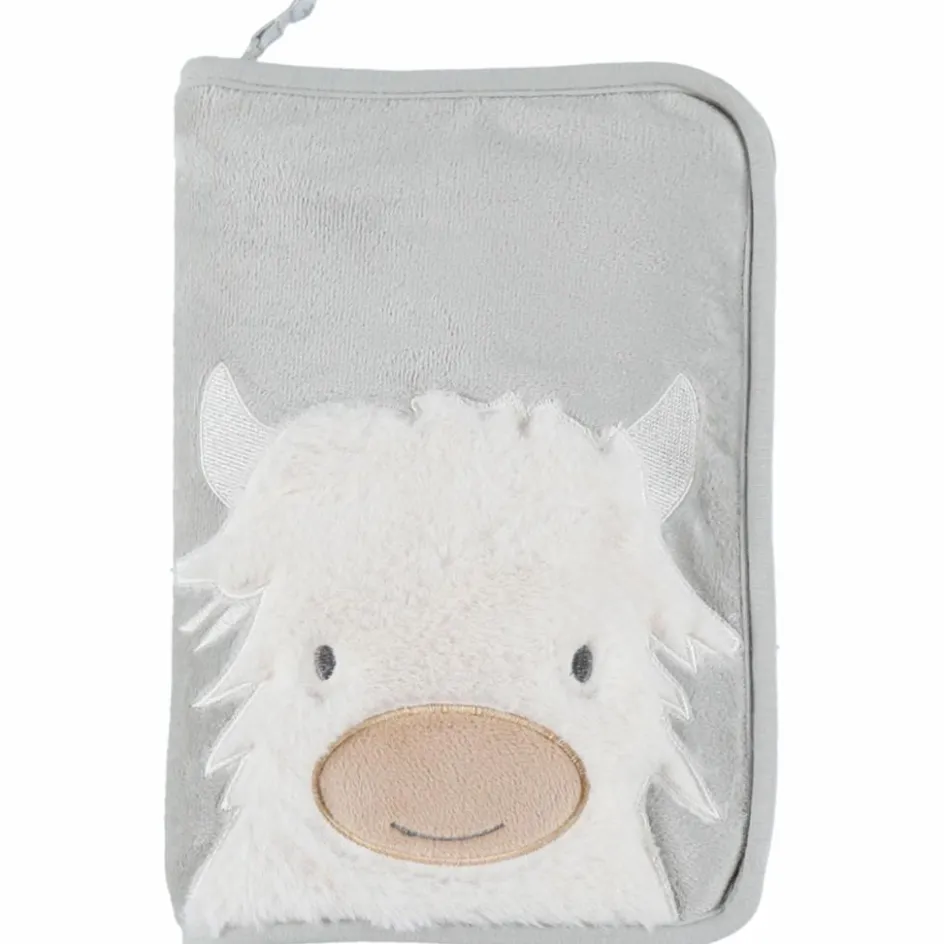 Protège carnet de santé fausse fourrure verte Fluffy|Noukie's New