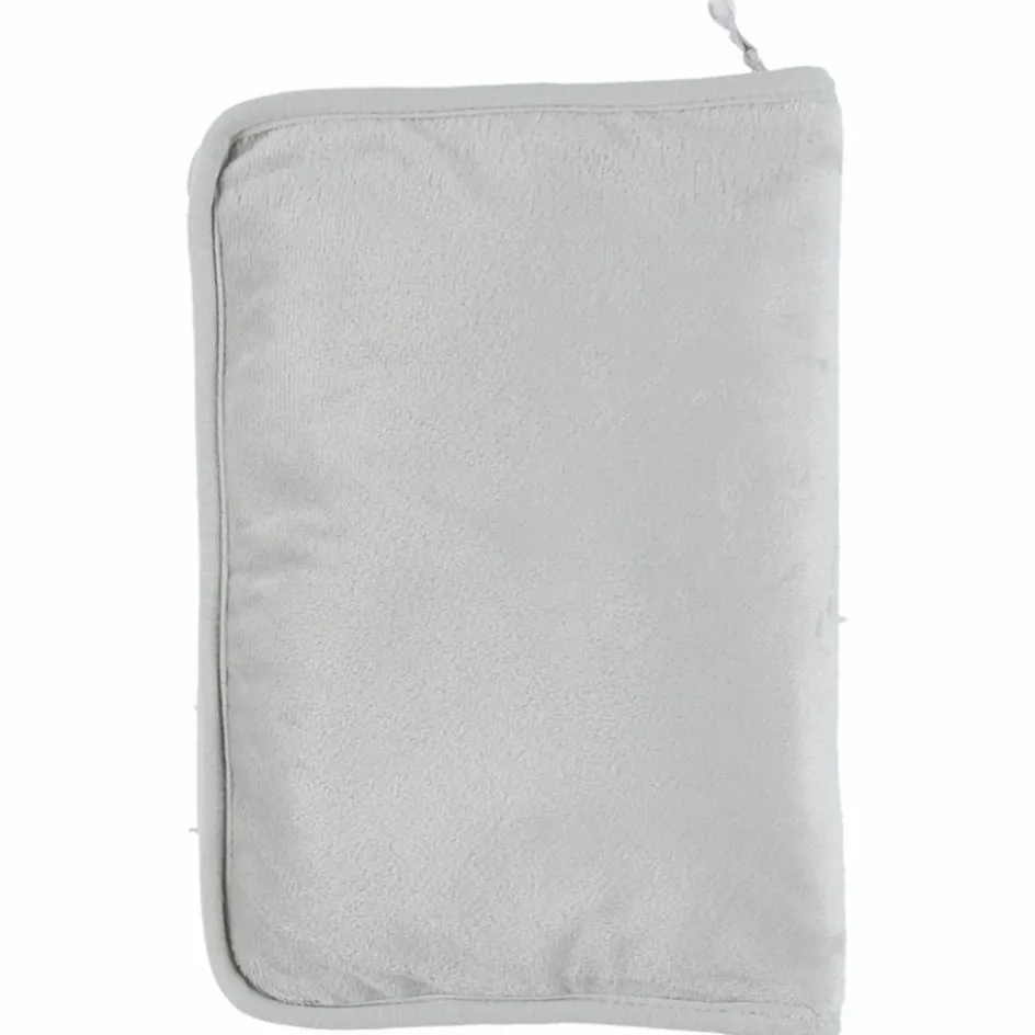 Protège carnet de santé fausse fourrure verte Fluffy|Noukie's New