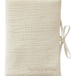 Protège carnet de santé gaze de coton Mousse de lait|BB & Co Discount