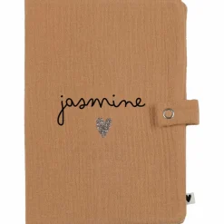 Protège carnet de santé Gaze Camel (personnalisable)|Atelier Wagram Online