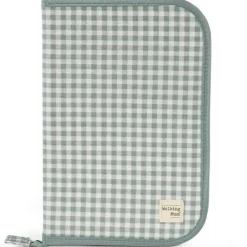 Clearance Walking Mum Protège carnet de santé I love vichy vert