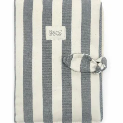 Babyshower Protège carnet de santé Knot Navy Jean
