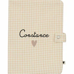 Clearance Atelier Wagram Protège carnet de santé Petits Carreaux (personnalisable)