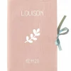 Clearance Les Griottes Protège carnet de santé rose poudré (personnalisable)