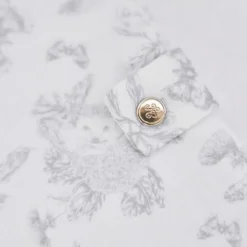 Protège carnet de santé Toile de Jouy gris|Tartine et Chocolat Outlet