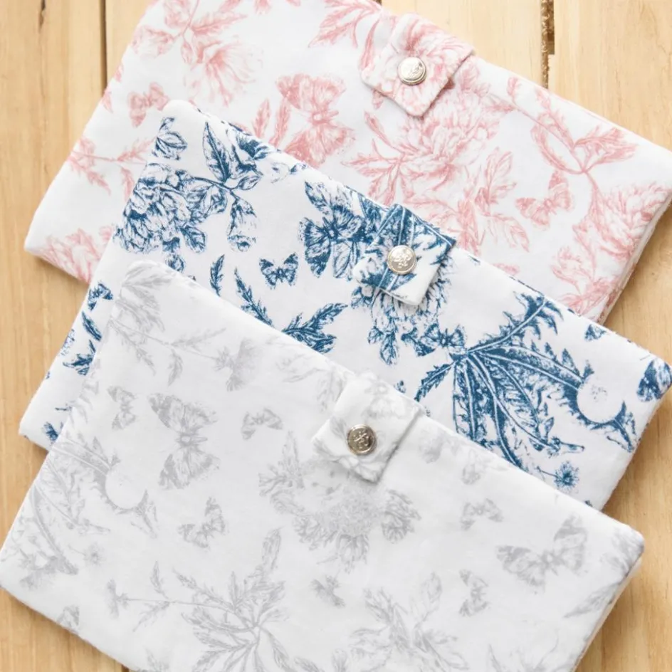 Protège carnet de santé Toile de Jouy gris|Tartine et Chocolat Outlet