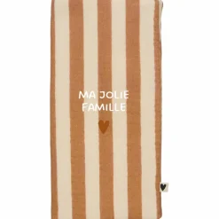 Protège livret de famille Rayures Larges (personnalisable)|Atelier Wagram Best