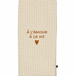 Protège livret de famille Gaze Petits Carreaux (personnalisable)|Atelier Wagram Clearance