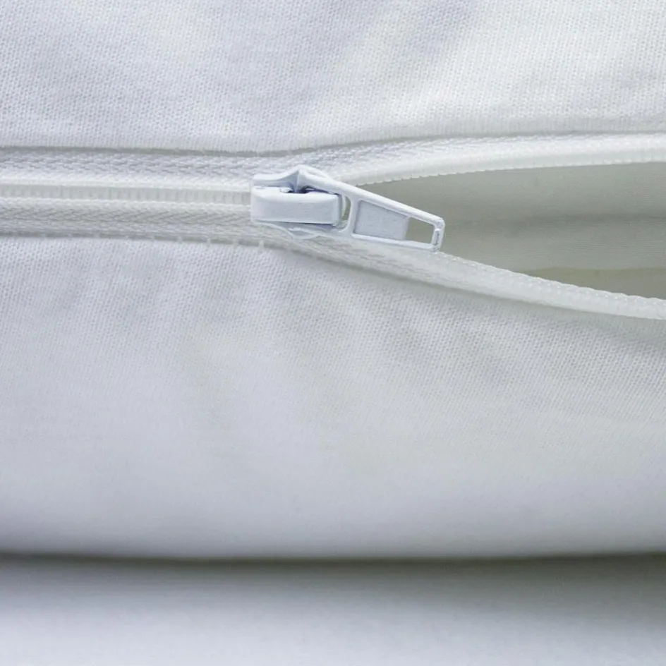 Clearance Kadolis Protège oreiller imperméable en coton bio blanc (50 x 70 cm)