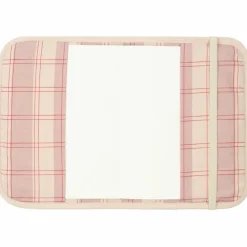 Protège-carnet de santé A5 Stories Édition limitée Powder red checks|Nobodinoz Sale