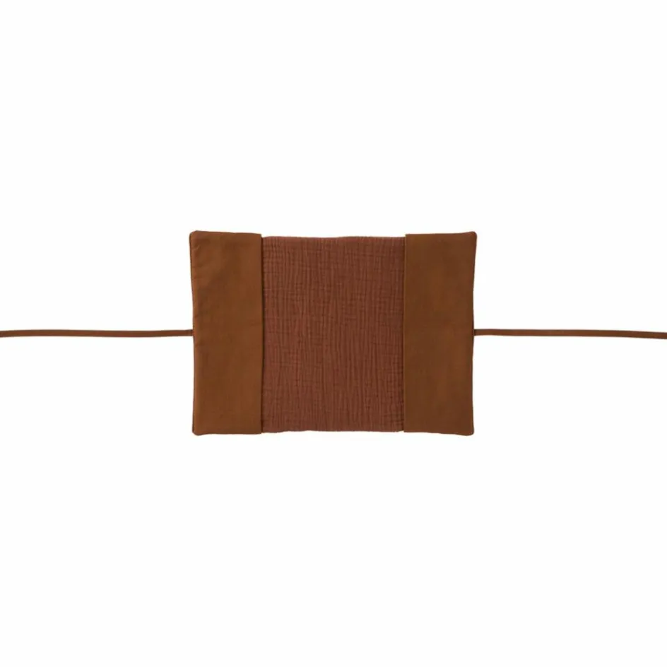 Protège-carnet de santé gaze de coton toffee|BB & Co Discount