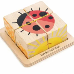 Hot Tender Leaf Puzzle 4 cubes