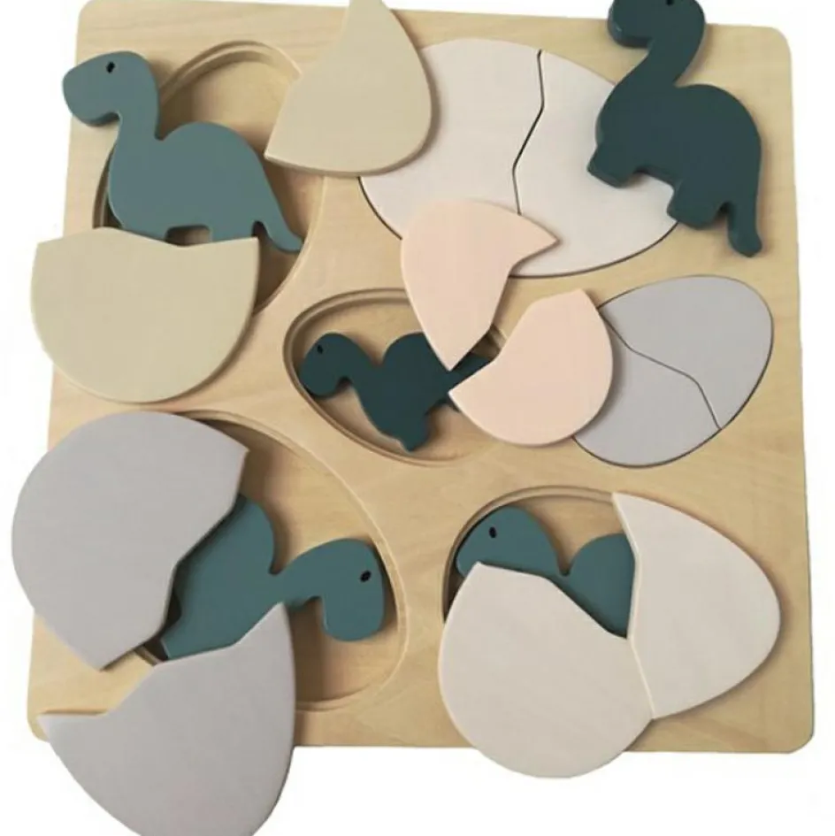 Egmont Toys Puzzle à encastrement Bébés dinosaures