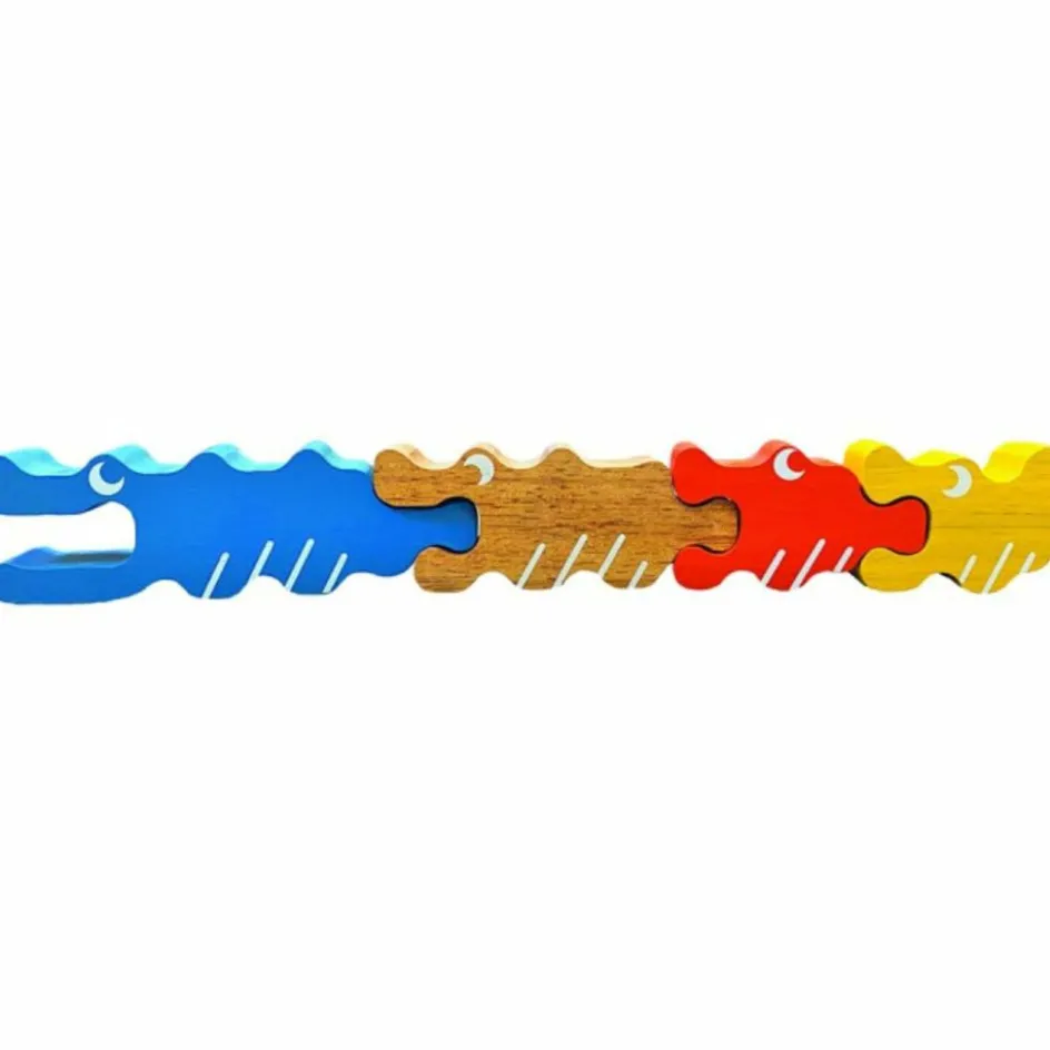 Puzzle à encastrer Crocodile (4 pièces)|Trousselier Hot