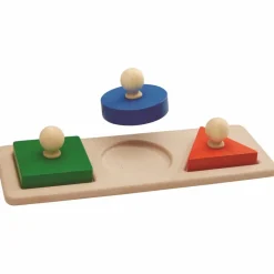Puzzle à encastrer Montessori (3 pièces)|Plan Toys Sale