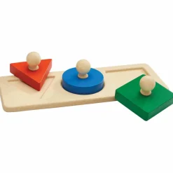 Puzzle à encastrer Montessori (3 pièces)|Plan Toys Sale