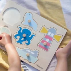 Puzzle à encastrer Océan (7 pièces)|Kindsgut Clearance