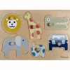Discount Kindsgut Puzzle à encastrer Safari (7 pièces)