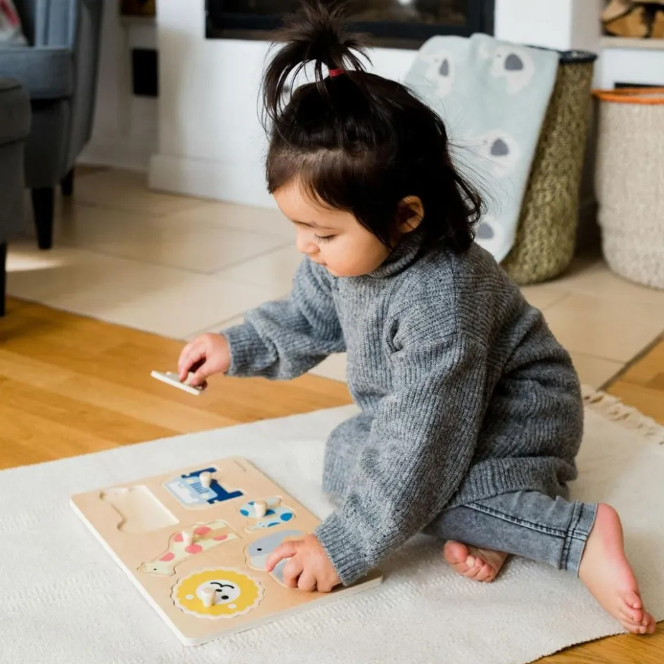 Discount Kindsgut Puzzle à encastrer Safari (7 pièces)